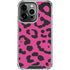Rosy Leopard iPhone 16 Pro Clear Case
